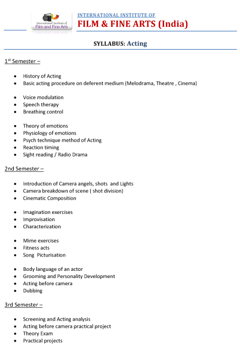 Syllabus