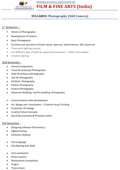 Syllabus